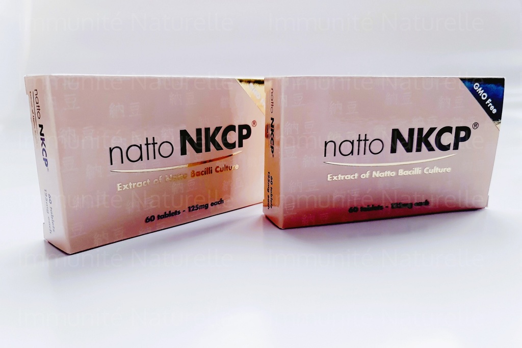 Paquet de 2 pièces de natto NKCP (60 comprimés)