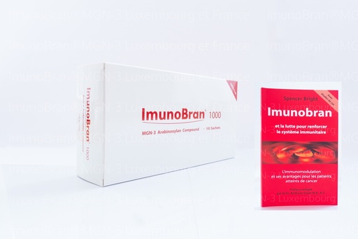 ImunoBran® 1000 (105 Sachets) avec livre ImunoBran gratuitement