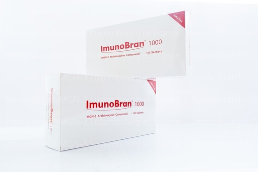 Packung mit 2 Stück ImunoBran® 1000 (105 Beutel)