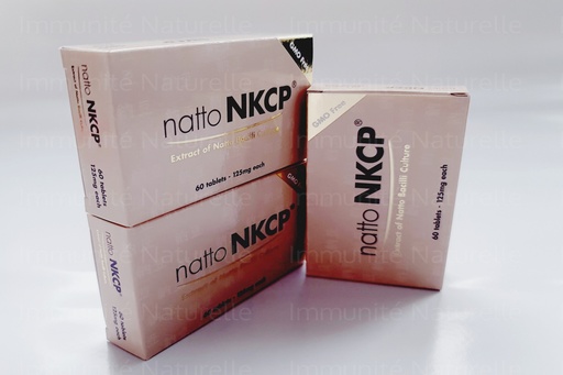 Paquet de 3 pièces de natto NKCP® (60 comprimés)